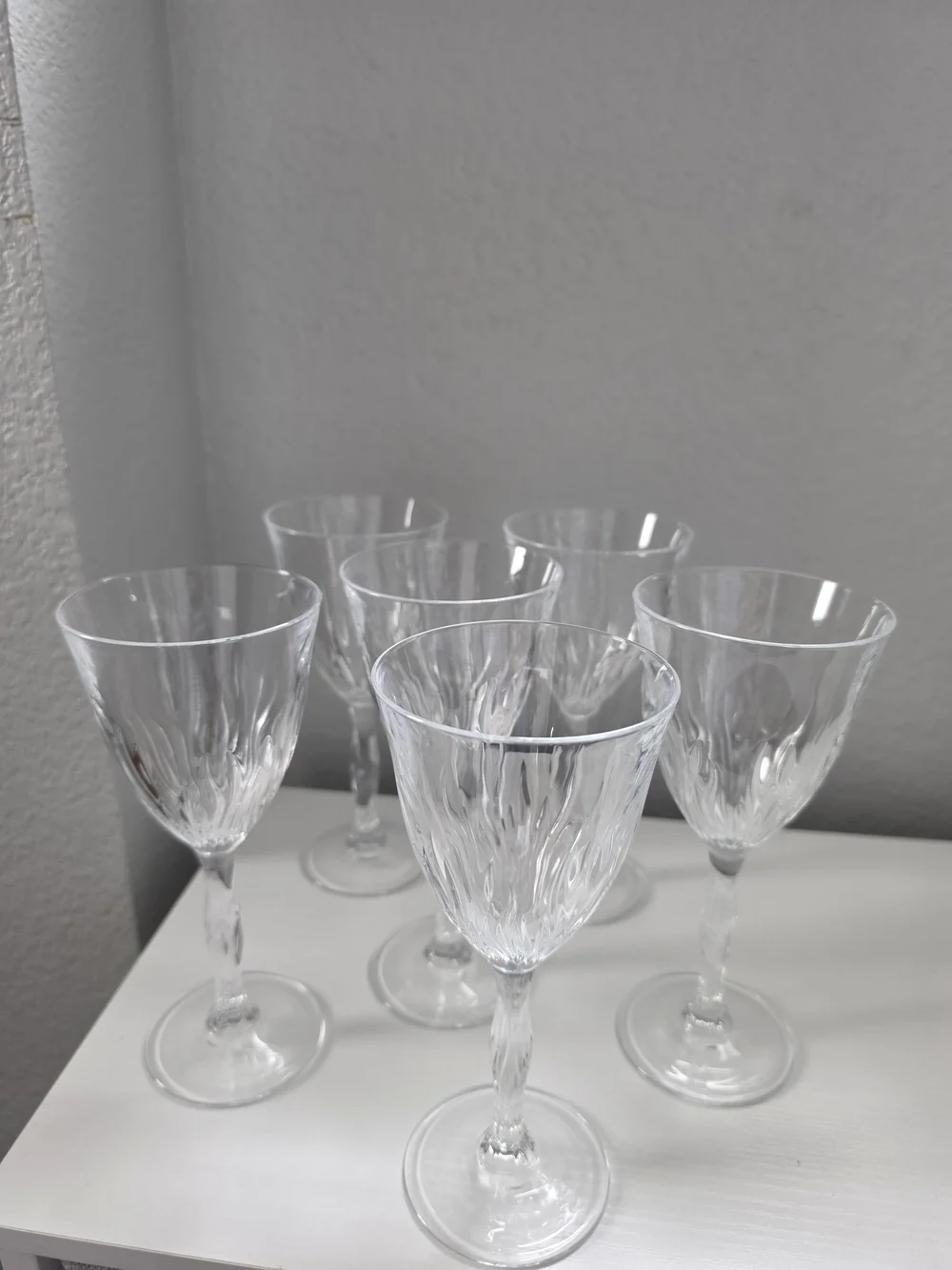 Mikasa Innovation Crystal Wine Glasses - Set of 6